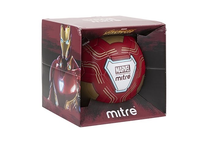 PALLONE CUOIO CALCIO IRONMAN SCATOL 290943