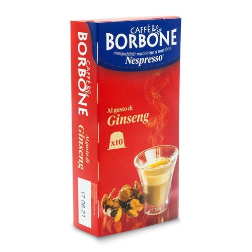 Caffe Borbone Al gusto di Ginseng Capsule caffè 10 pezzo(i)