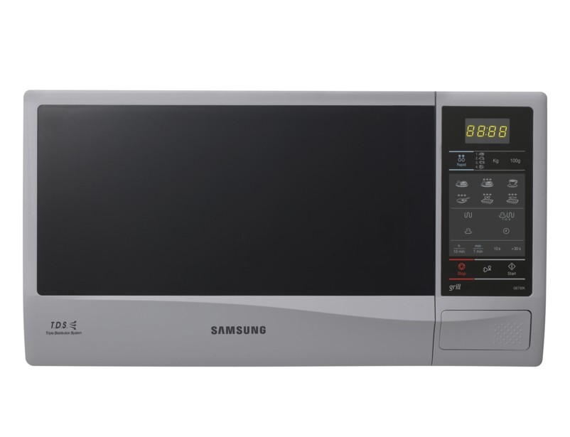 Samsung GE732K-S - Forno a Microonde Freestanding, 20 Litri, 750 W, Argento