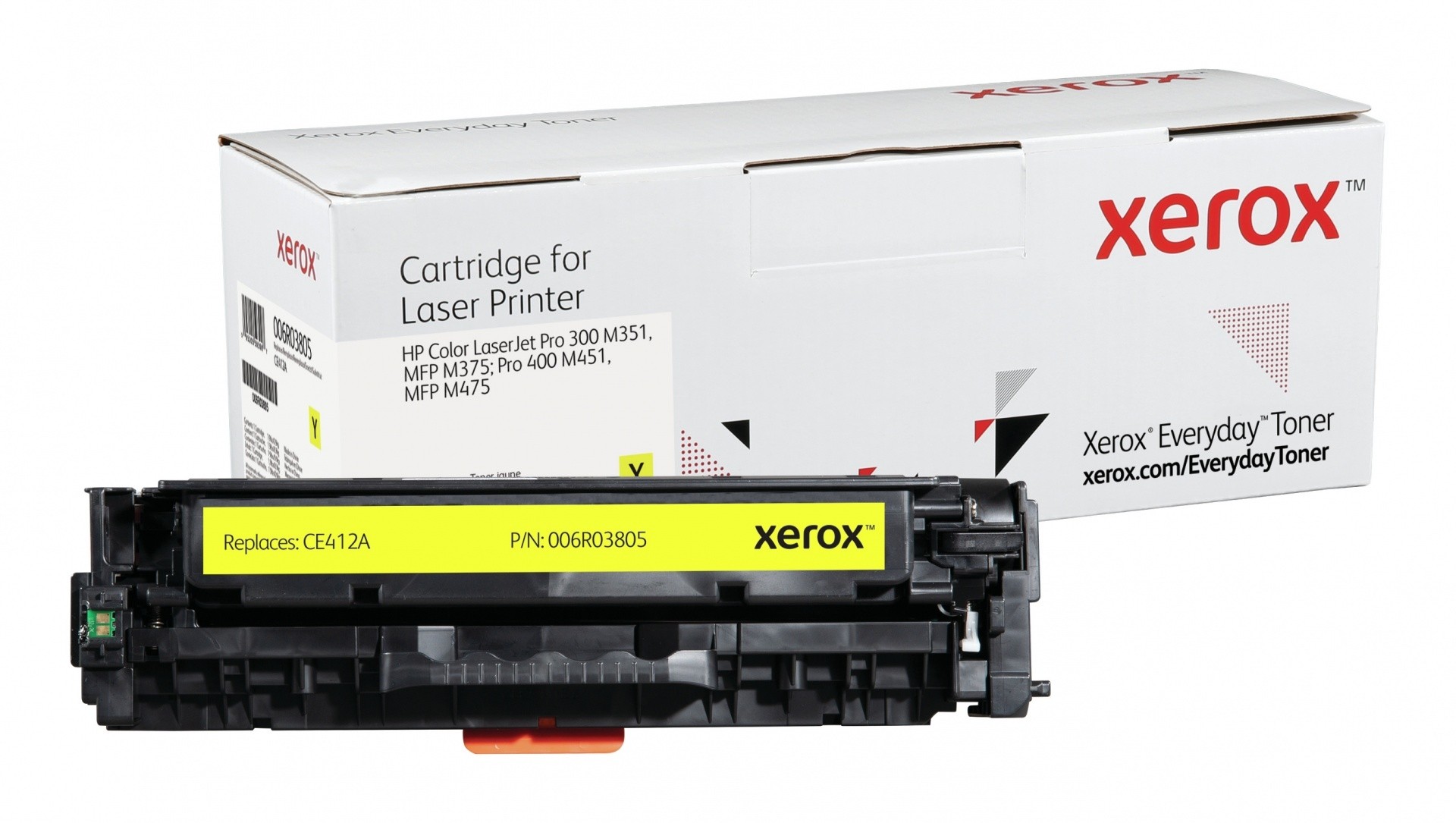 Xerox Toner Everyday Giallo, HP CE412A a , 2600 pagine- (006R03805)