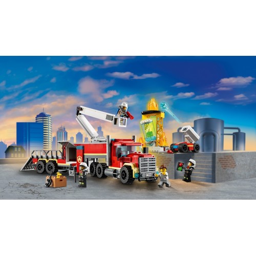 Lego City 60282 - Unità di Comando Antincendio