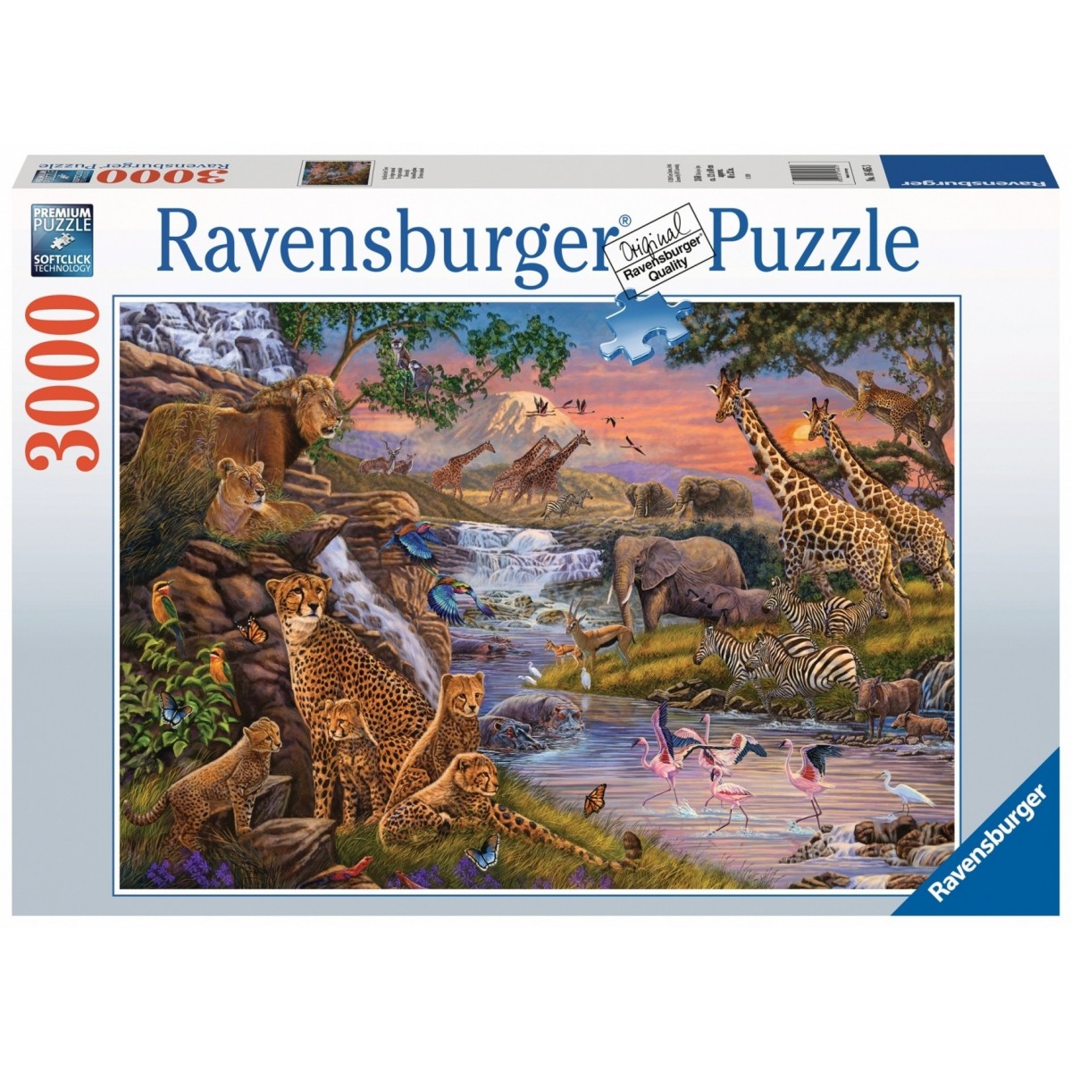 CLEMENTONI SUPERCOLOR PUZZLE - ZOO - 2X60 PEZZI, PUZZLE BAMBINI 5