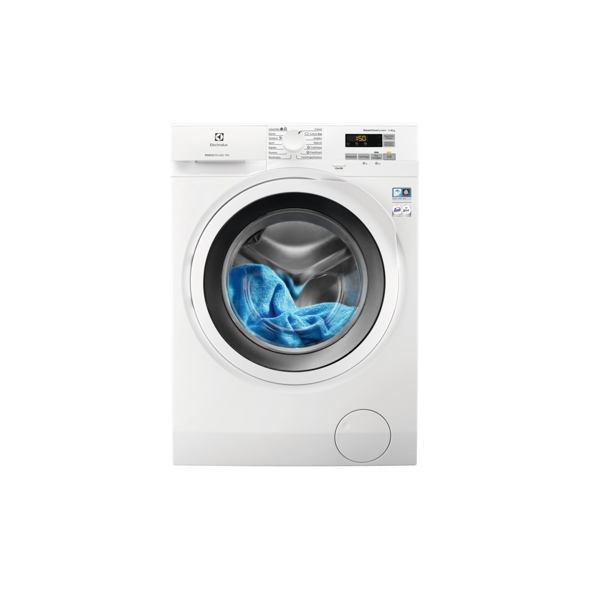 Electrolux EW7F582ST - Lavatrice a Carica Frontale 8 kg, 1400 Giri