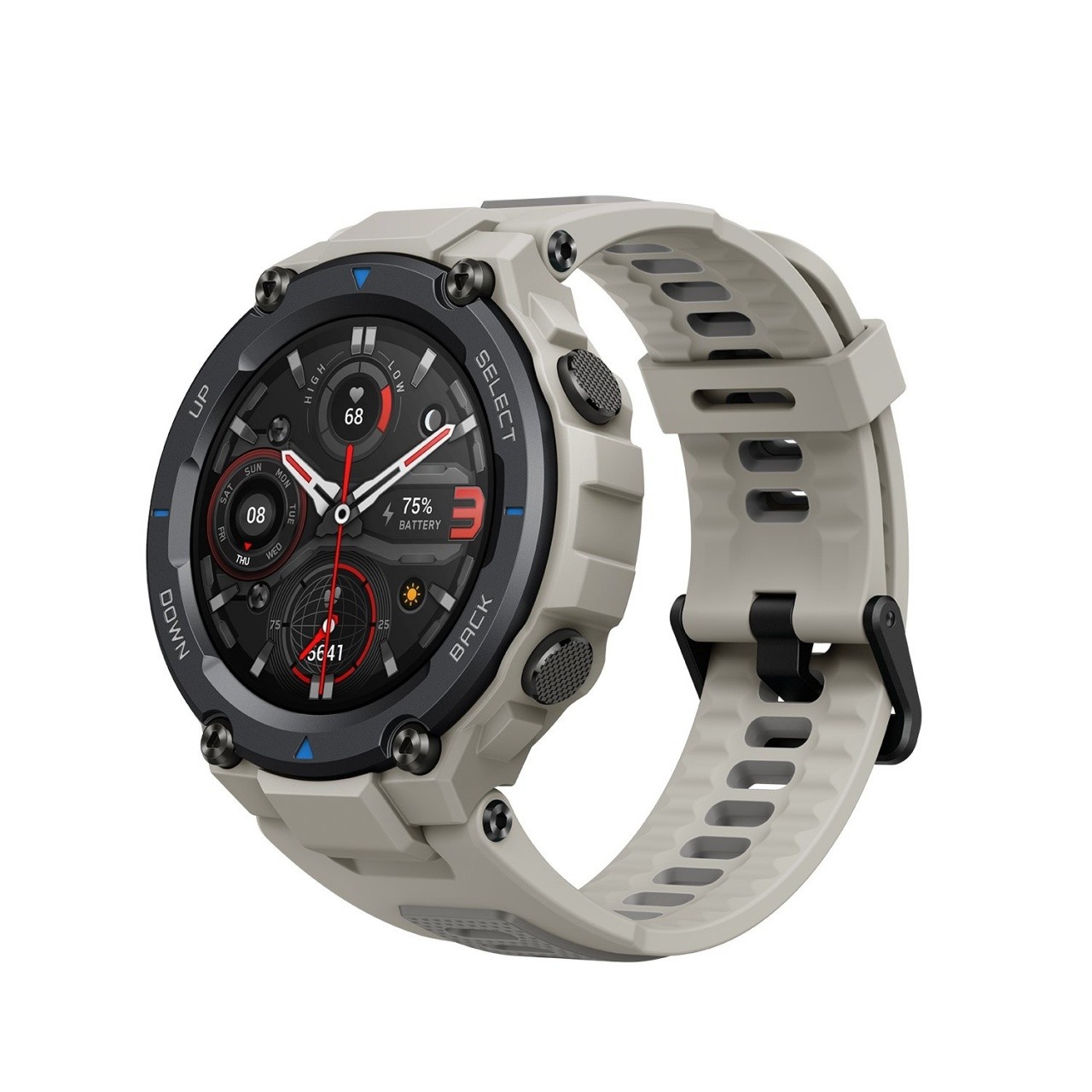 Amazfit T-Rex Pro 3,3 cm (1.3") AMOLED Grigio GPS (satellitare)