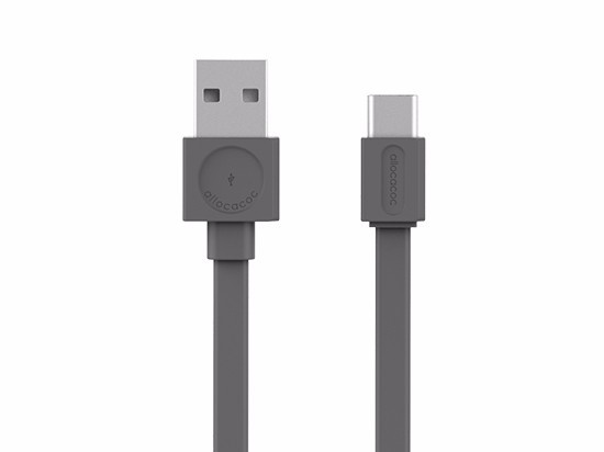 Allocacoc 10453GY/USBCBC cavo USB USB A USB C Grigio