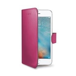 Celly Wally custodia per cellulare 11,9 cm (4.7") Custodia a libro Rosa