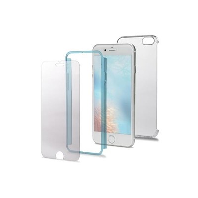 Celly BODY800LB custodia per cellulare 11,9 cm (4.7") Cover Blu, Trasparente