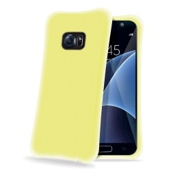 Celly Ice Cube custodia per cellulare Cover Traslucido, Giallo