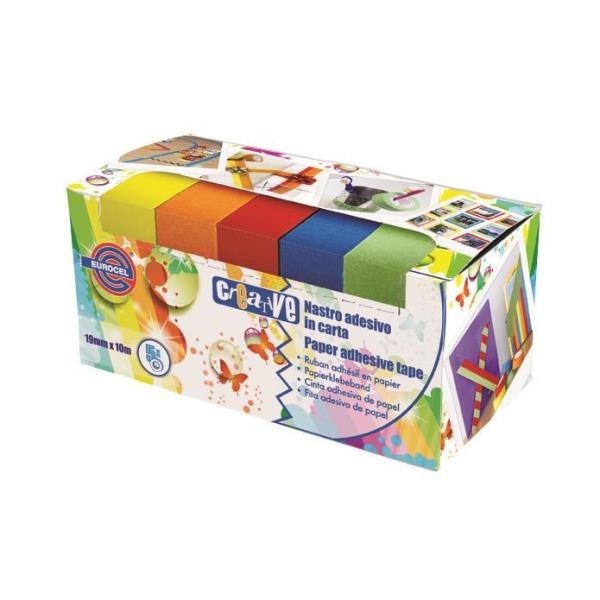 EUROCEL Creative 10 m Carta Multicolore 5 pezzo(i)