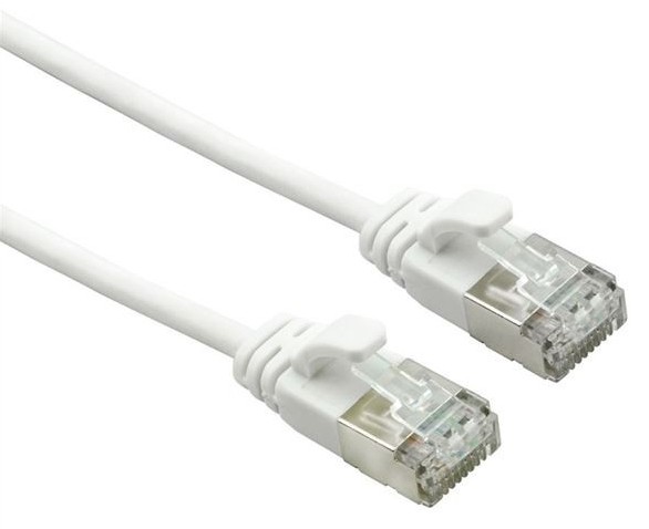 Nilox NX090506117 cavo di rete 1 m Cat6a U/FTP (STP) Bianco