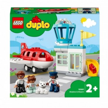 LEGO DUPLO 10972 Animali dell’Oceano, Giochi Educativi per Bambini dai 2  Anni con Tartaruga Giocattolo, Tappetino da Gioco