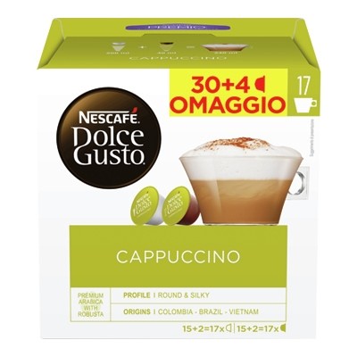 Nescafé Dolce Gusto Cappuccino Capsule caffè 34 pezzo(i)