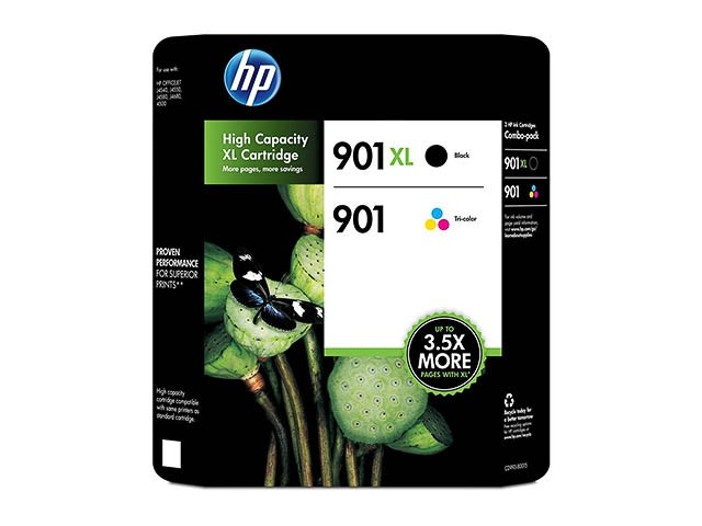 HP Cartuccia 901 SD519AE 901BK XL + 901CMY XL Multipack