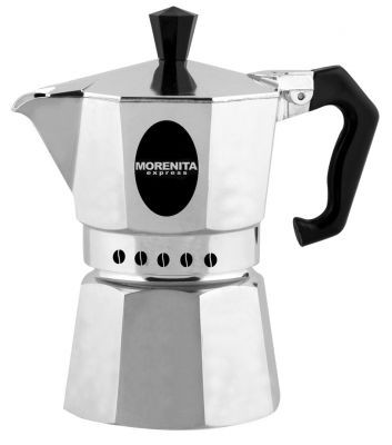 BIALETTI* CAFFETTIERA MORENITA 1 Tazza MOD. 0005971 - SENZA LOGO BIALETTI