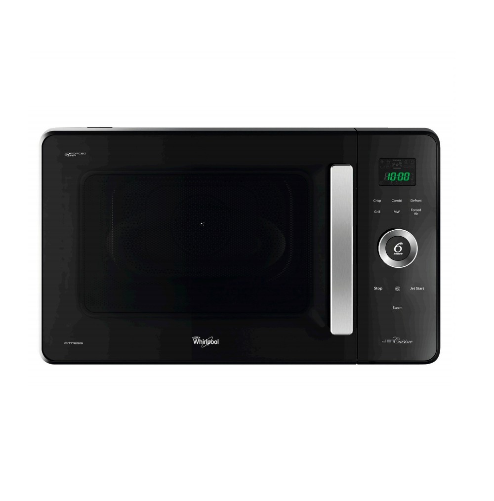 Whirlpool JQ 280 MB - Microonde Combinato, 30 Litri, 1000 W, Nero, Argento