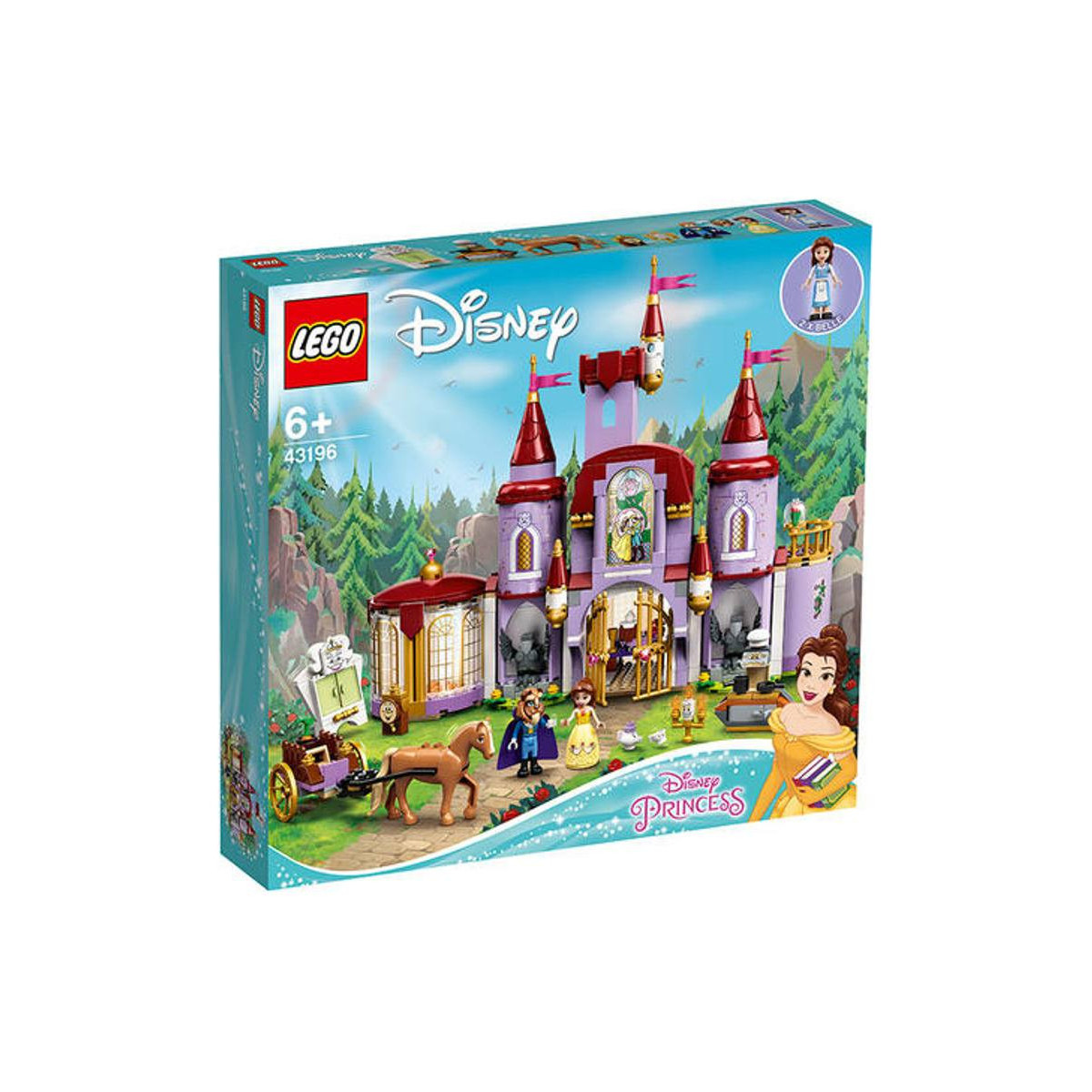 Lego Disney Princess 43193 - L'avventura fiabesca di Ariel, Belle