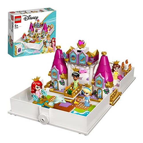 Lego Disney Princess 43193 - L'avventura fiabesca di Ariel, Belle,  Cenerentola e Tiana