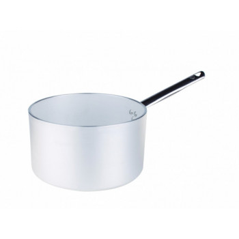 Pentole Agnelli FAMA412 Casseruola Alta con 2 Maniglie, Alluminio, 12 cm :  : Casa e cucina