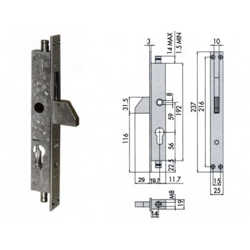 Intex 64761E materasso ad aria Materasso singolo Nero, Grigio Maschio