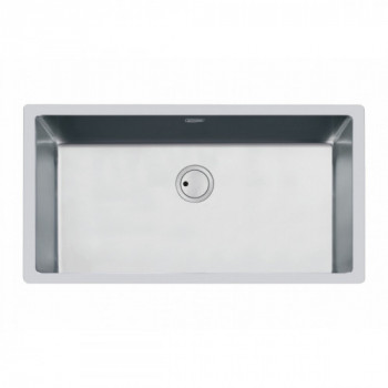 Foster 3218 002 - Lavello Evo, 1 Vasca SX, 86 x 50 cm, Acciaio Inox