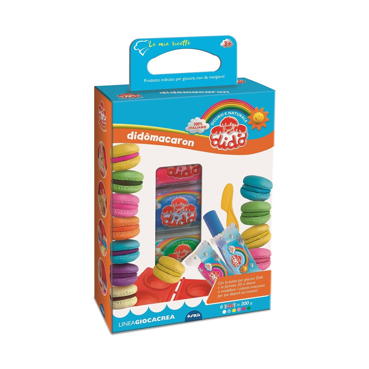 Dido' giocacrea le mie ricette panini - set creativo con pasta per giocare  - Toys Center