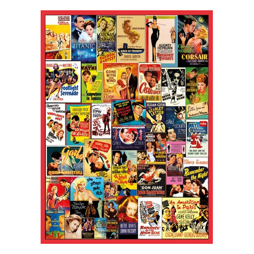 Ravensburger Puzzle Disney Vintage Movie Poster 1000 pezzi (1 pz)  acquistare