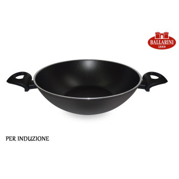 Eva 070355 - Padella Wok in Ghisa, 6 Pezzi, 36 CM