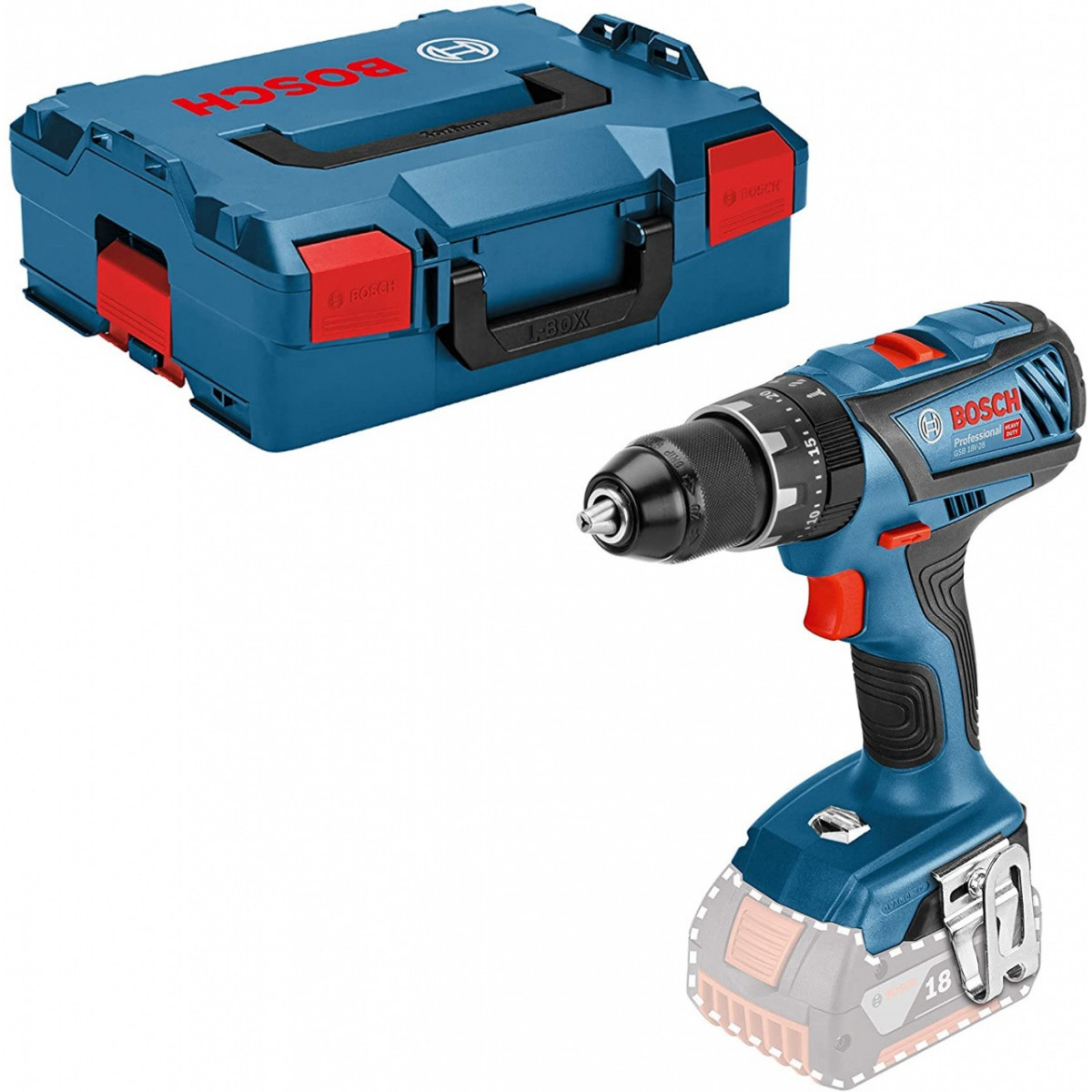 BOSCH Professional Trapano avvitatore a percussione a batteria GSB