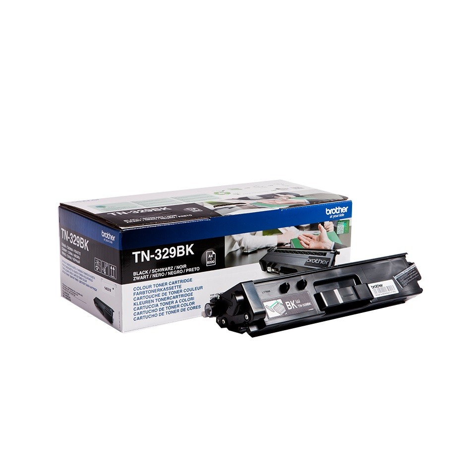 Brother TN-329BKP cartuccia toner Originale Nero 1 pezzo(i)