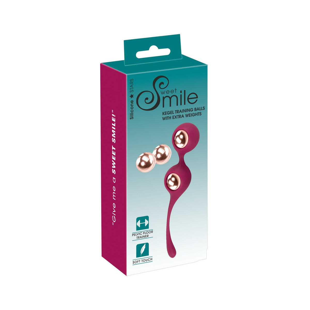 Sweet Smile Palline Vibranti per Kegel Wireless - Remote Controlled Love  Balls