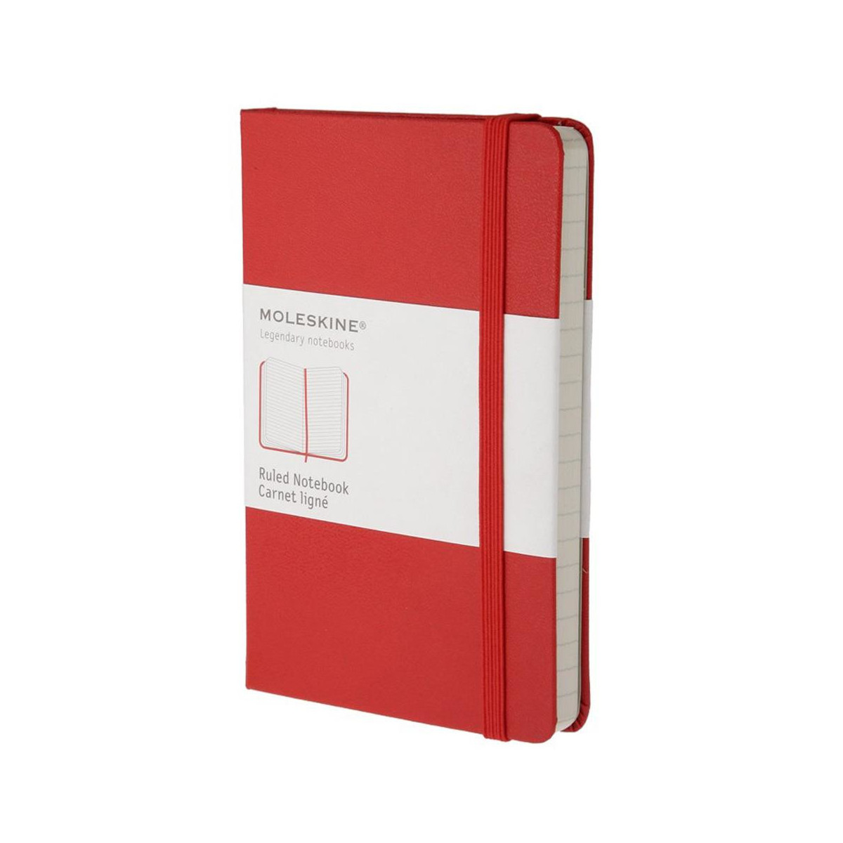 Moleskine Classic quaderno per scrivere Rosso 240 fogli