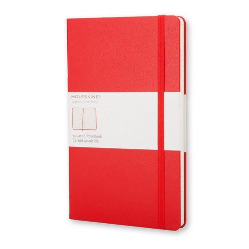 Moleskine Taccuino Classico X-Large, A quadretti, Copertina rigida