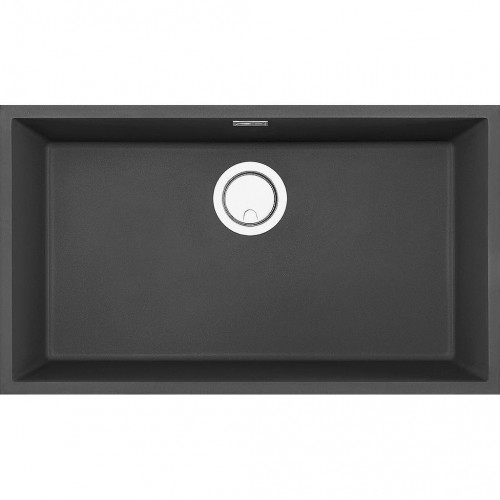 Elleci LKQ13099BIN - Lavello integra 130, 76X44, 1V, dark grey