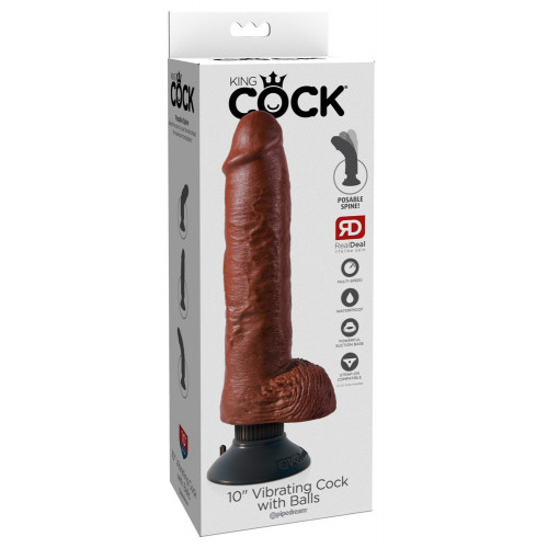 King Cock Clear, Dildo realistico trasparente