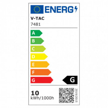 V-TAC Lampadina LED E27 4W ST64 Filamento Colore Trasparente 3000K