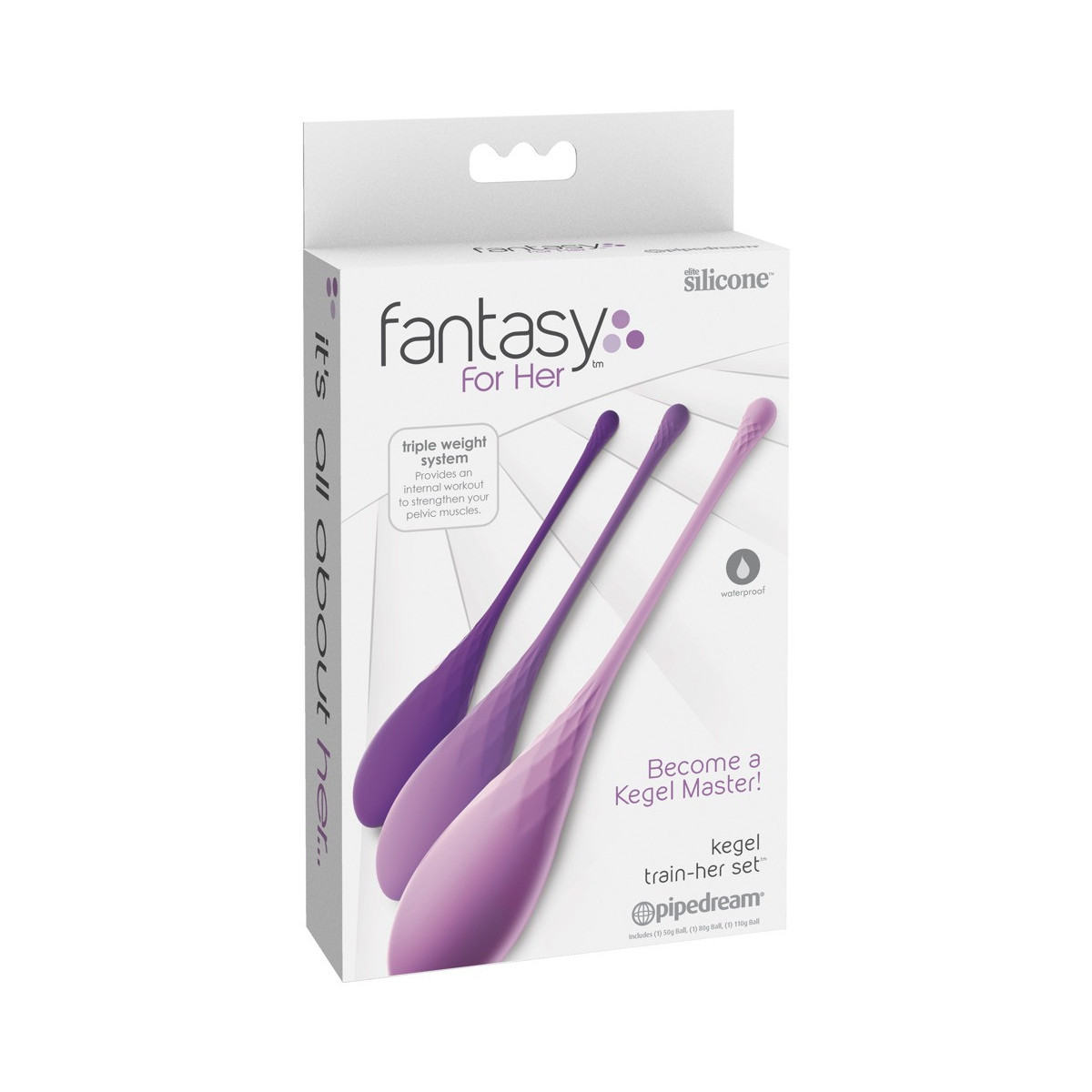 Fantasy For Her Kegel Trainer - Sfere Vaginali di Peso Diverso