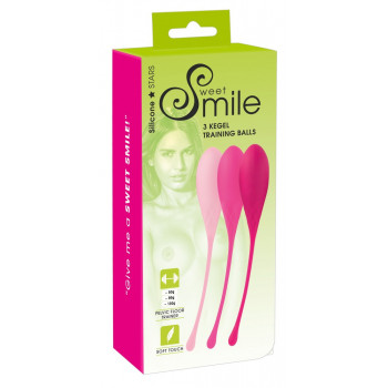 Sweet Smile Remote Controlled Love Balls - Palline Vaginali con Vibrazione,  Telecomando, Impermeabili, Ricaricabili