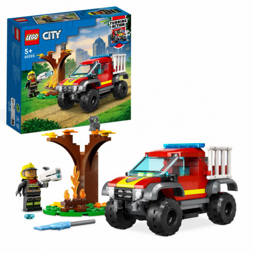 Lego City - Vigili del Fuoco - 60321 - Pompieri-Costruzioni