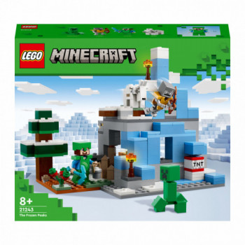 Lego minecraft l'agguato del creeper, mattoncini da costruzione con steve e  2 minifigure, giochi per bambini 7+ anni, 21177 - Toys Center