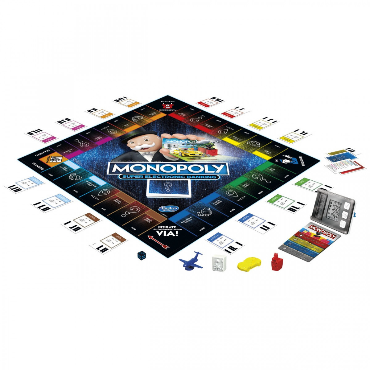 Hasbro Monopoly Classico Gioco Da Tavolo Per Famiglie E Bambini, Dagli 8  Anni In Su, Multicolore : : Giochi e giocattoli