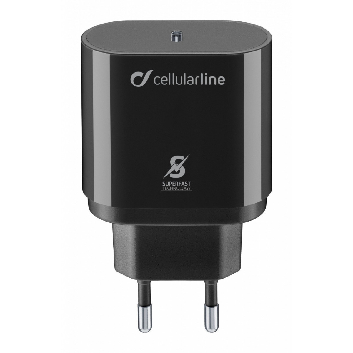 Cellularline Super Fast Car Power Kit 25W - USB-C to USB-C - Samsung  Caricabatterie da auto USB-C Super Fast Charge 25W con cavo 