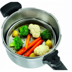 Pentola Pressione 'Stk1071'Inox Induzione 5L Profico. Cod. 010565 - Borz  Cooking Store