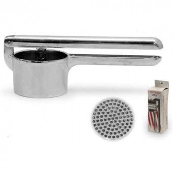 Eva 021601 - Schiacciapatate Professionale, Acciaio Inox, 30 CM