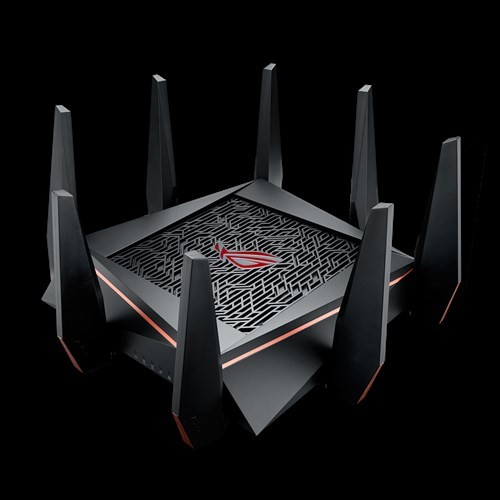 ASUS ROG Rapture GT-AC5300 router wireless Banda tripla (2.4 GHz/5 GHz/5 GHz) Gigabit Ethe...