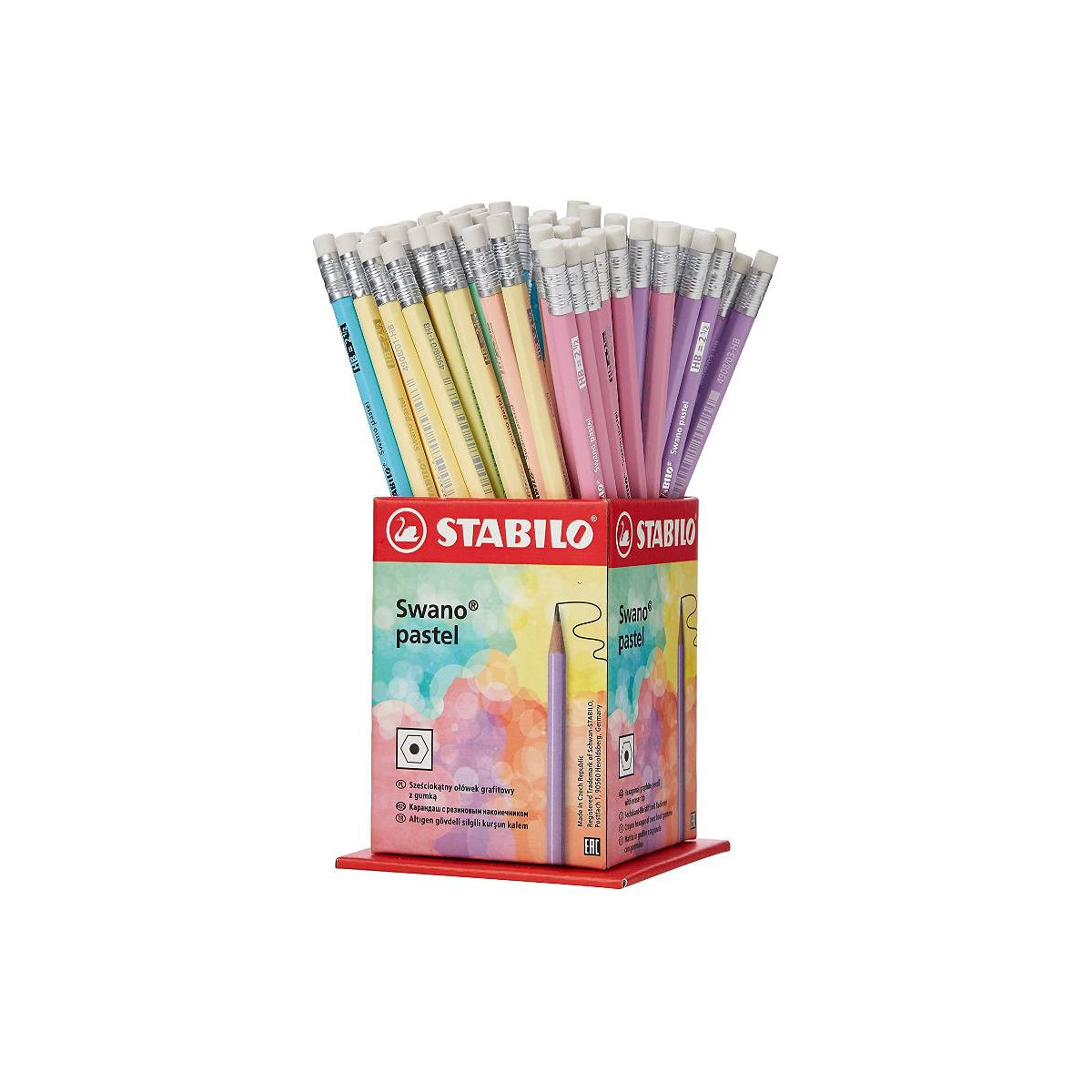 STABILO SWANO PASTEL HB ESPOSITORE DA 72 PZ.