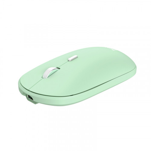 Trust Lyra tastiera Mouse incluso RF senza fili + Bluetooth QWERTY Italiano  Verde