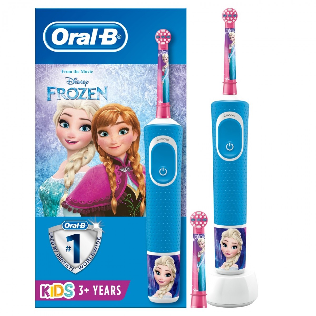 Oral-B Kids Spazzolino Elettrico 1 Manico Frozen 3+ Anni