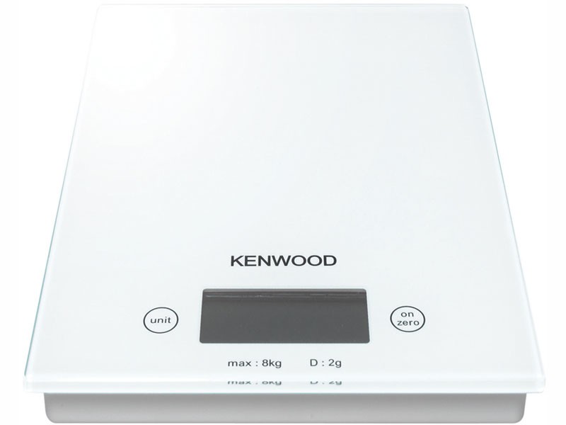 Kenwood DS401 Bilancia da cucina elettronica Bianco Superficie piana