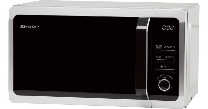 Sharp R-652W forno a microonde Superficie piana Microonde combinato 20 L 800 W Bianco