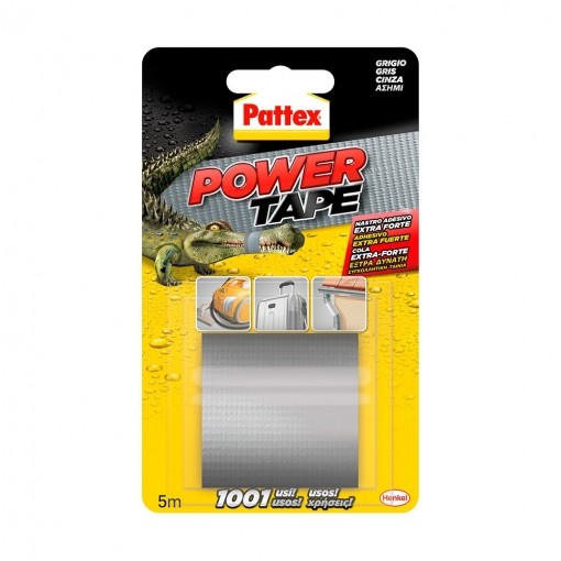 H. NASTRO POWER TAPE GRIGIO MM 50X05MT